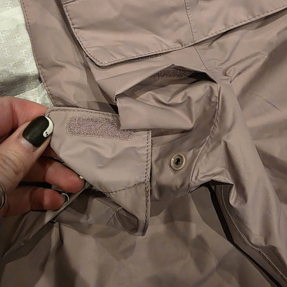 Helly Hansen JR Joke Light Purple Hooded Jacket Waterproof Shell - Picture 6 of 12